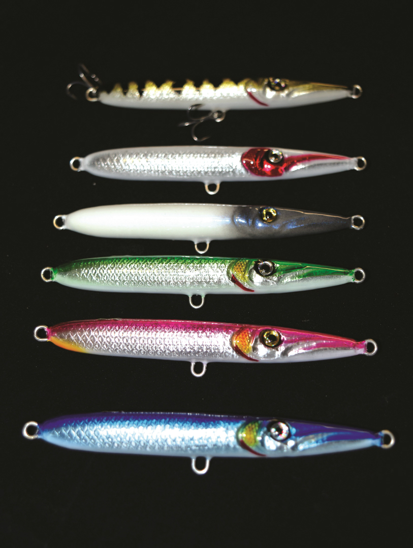 Cyprus Fishing Magazine KZ BR 110 Handmade Lures